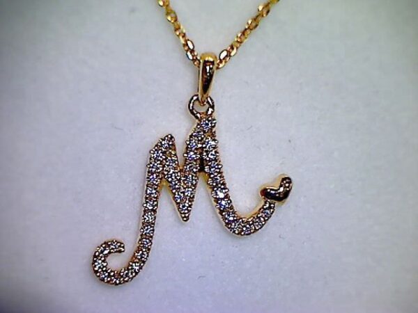 Capolavoro Buchstabe M" Kette - Collier ah7brw02210.m