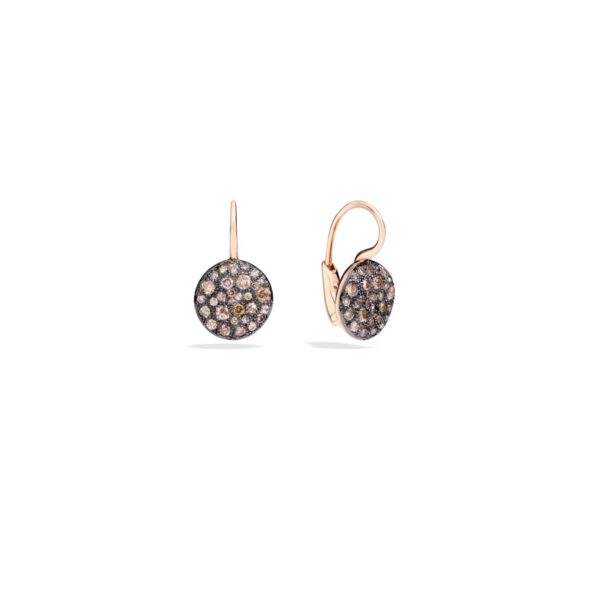 Pomellato Ohrringe Sabbia RG Drop Brown Diamond Ohrschmuck (Ohrring Ohrstecker) POB2041O7000DBR00