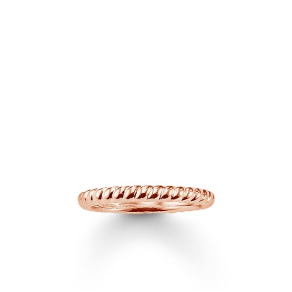 SALE 25%: Thomas Sabo 54 Schleife RGverg Ring TR1978-415-12-58