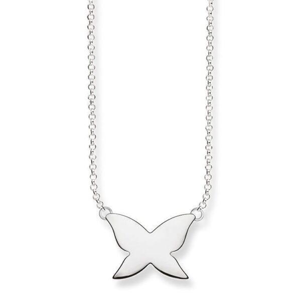 SALE 25%: Thomas Sabo Collier Schmetterling - Länge 42 cm"" Kette - Collier KE1481-001-12-L42v
