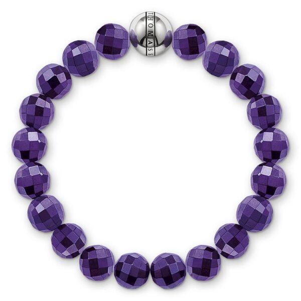 SALE 25%: Thomas Sabo M Amthyst - Größe M Armband A1084-163-13-M