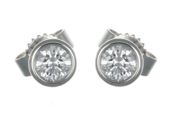 Böhnlein Kollektion Zargenfassung Ohrschmuck (Ohrring Ohrstecker) 24061340