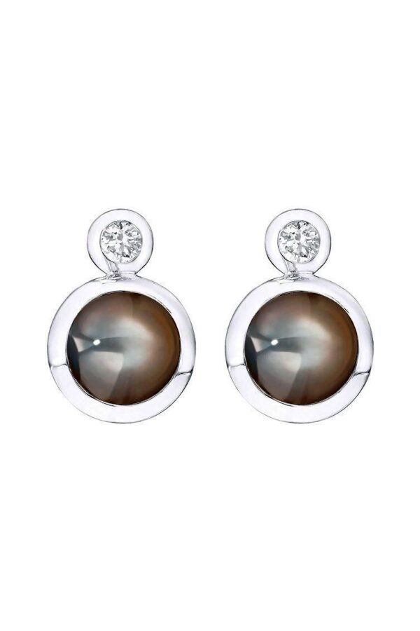Tamara Comolli Earrings Bouton Ohrschmuck (Ohrring Ohrstecker) E.Bou.MoGr.Cl.wg