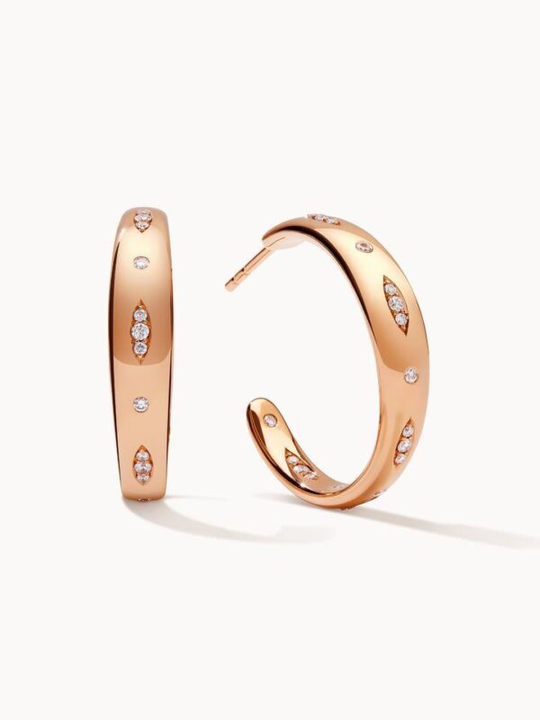 Tamara Comolli Gypsy Hoops large Ohrschmuck (Ohrring Ohrstecker) E.Gyp.Ho.l.p.rg