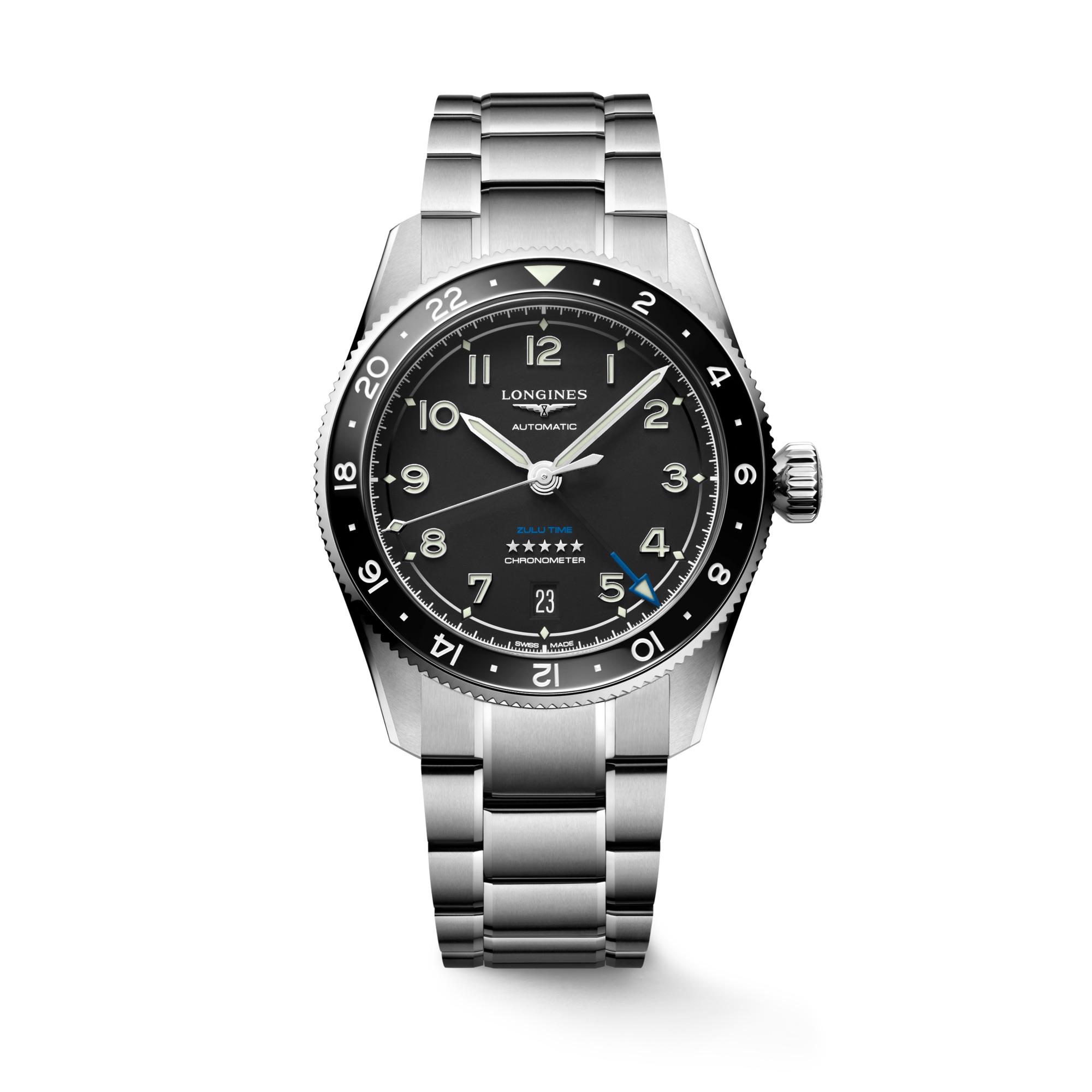 Longines Spirit Zulu Time  L38024536