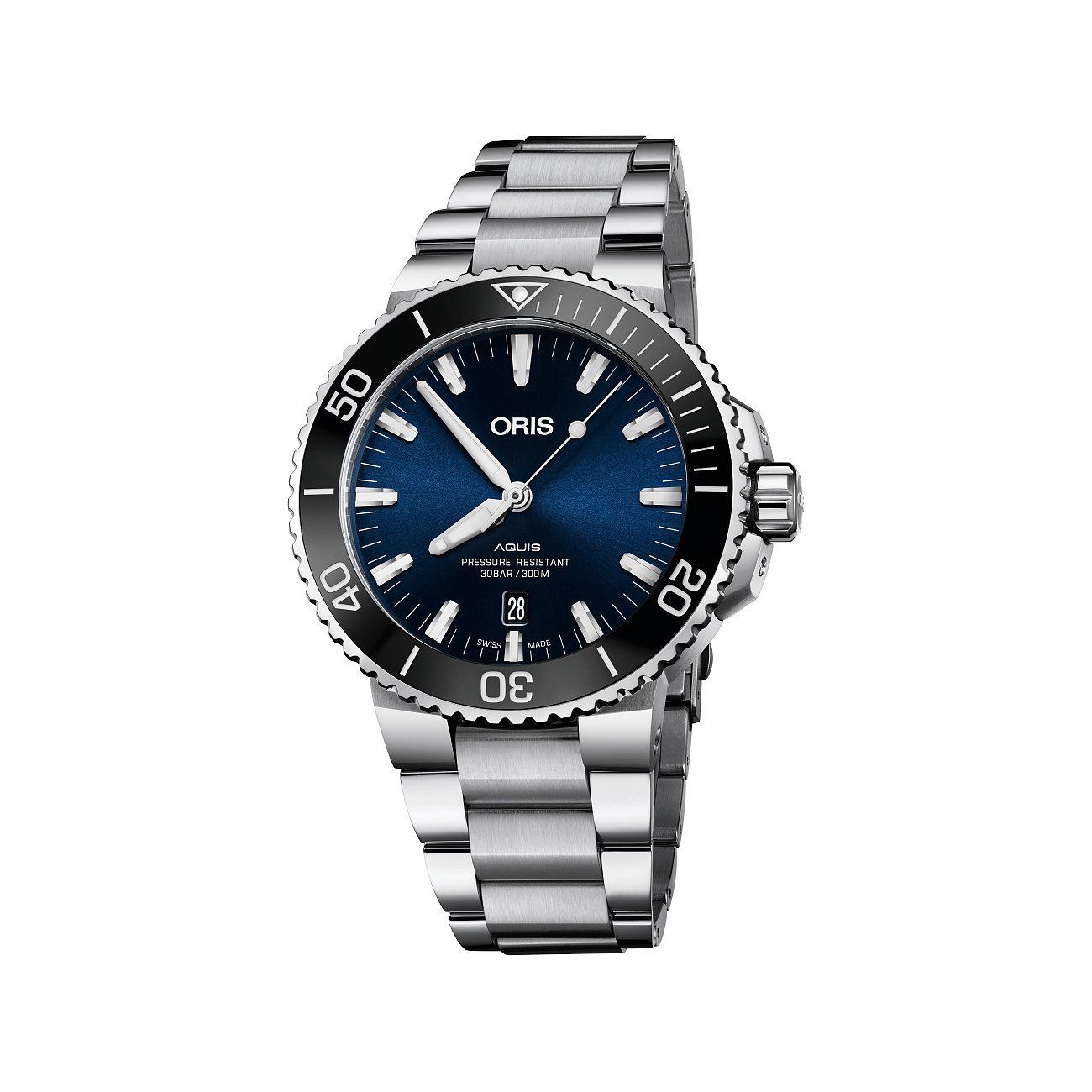 SALE 25%: Oris Aquis Date  0173377324135.0782105PEB