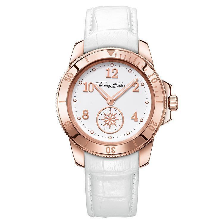 SALE 43%: Thomas Sabo Armbanduhr  WA0208-269-202-40 mm