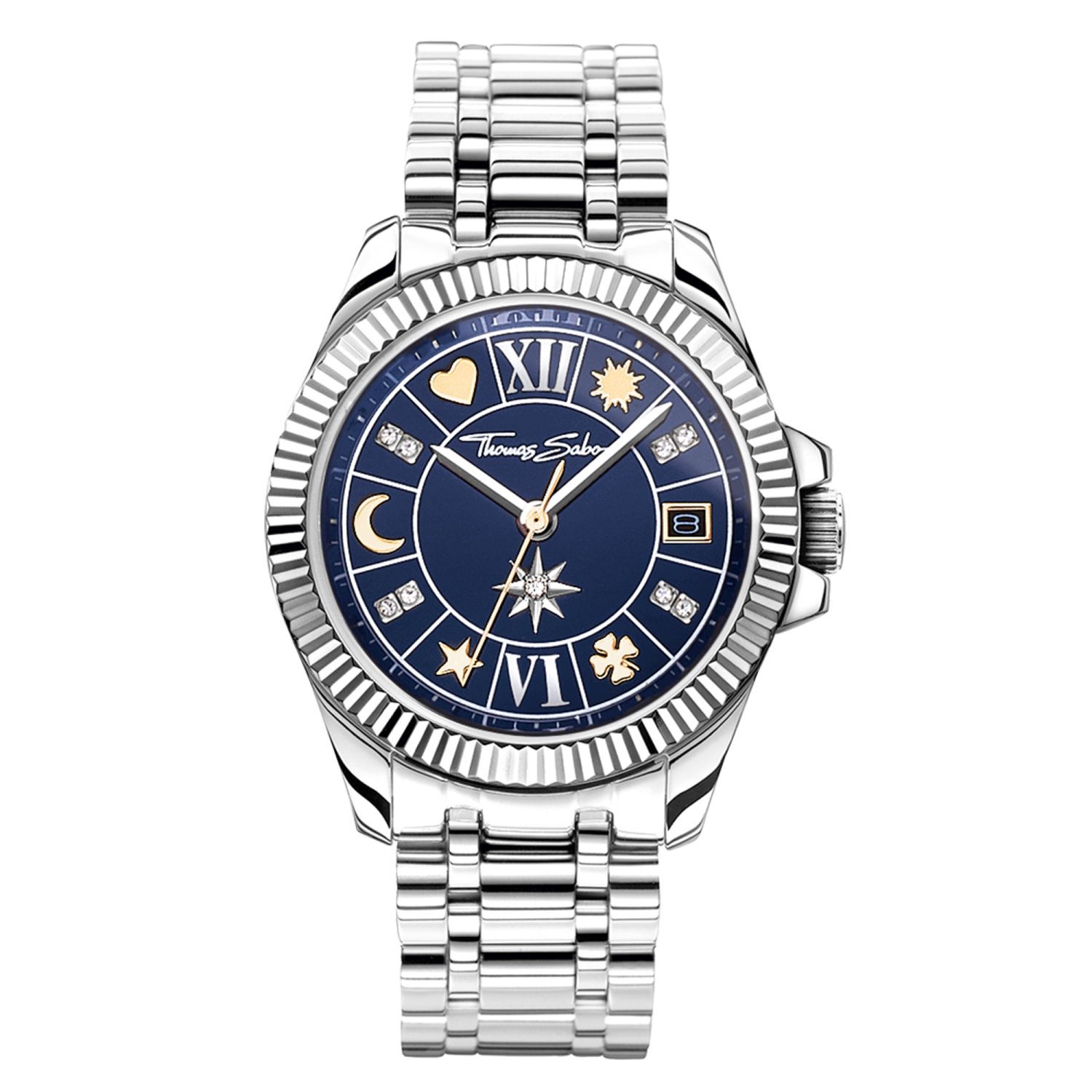 SALE 48%: Thomas Sabo Armbanduhr  WA0354-201-209-33 MM