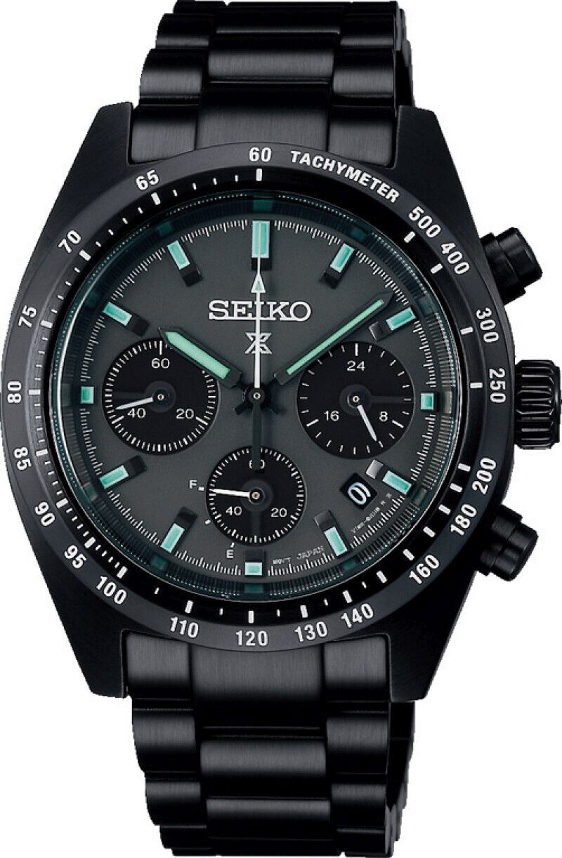 Seiko Prospex Speedtimer Black Series Solar Chronograph  SSC917P1