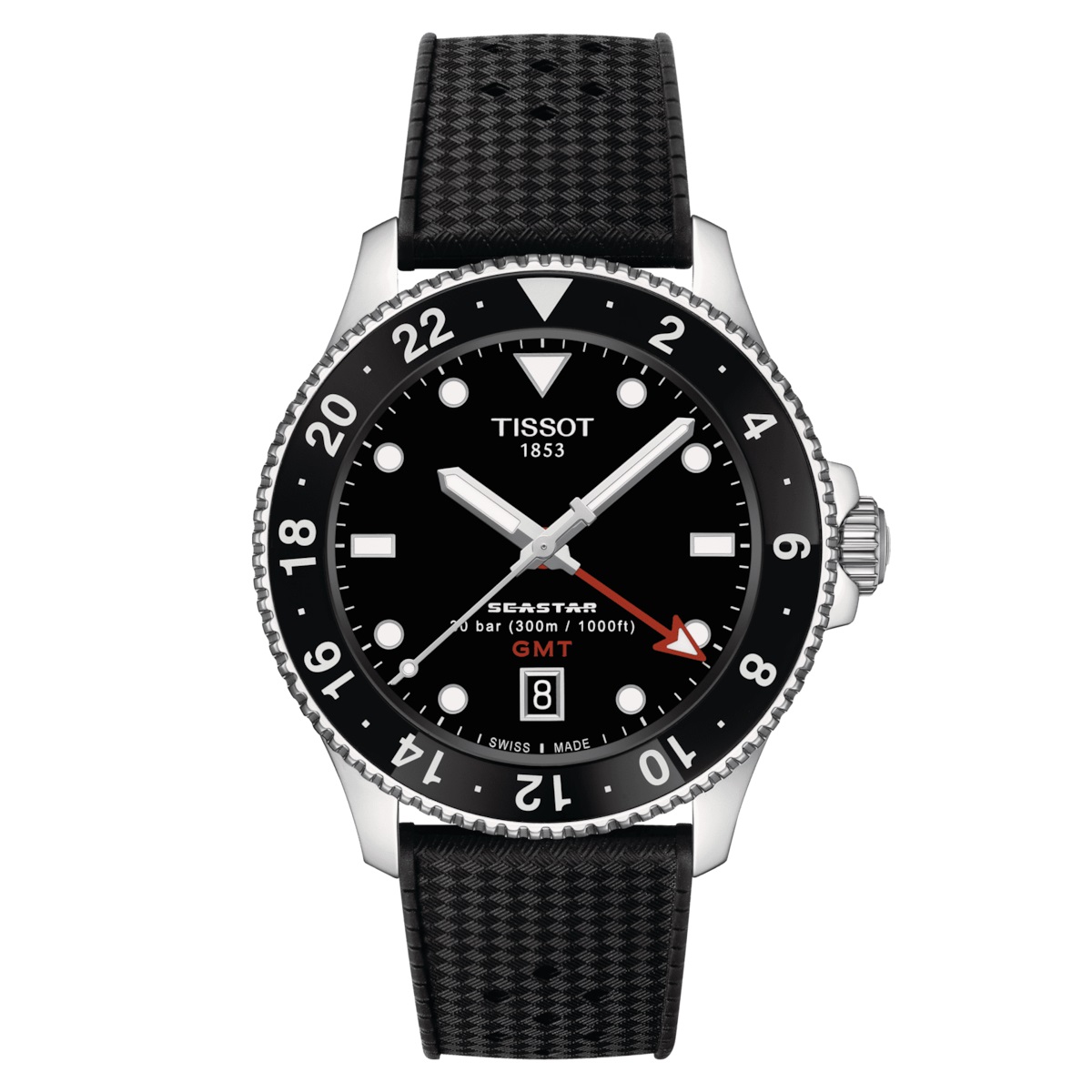 Tissot Seastar GMT  T1208521705100