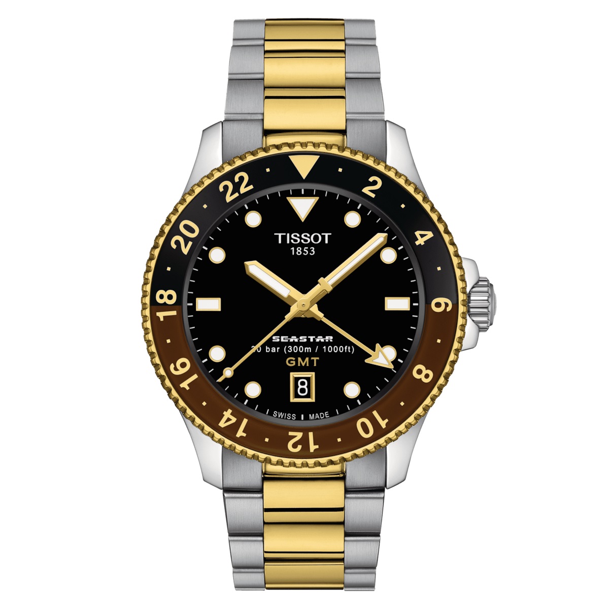 Tissot Seastar GMT  T1208522205100