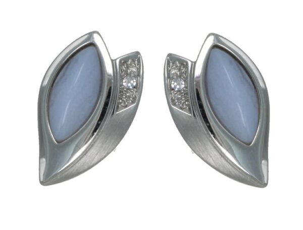 Calcedon Ohrschmuck (Ohrring Ohrstecker) 01.21982.2660