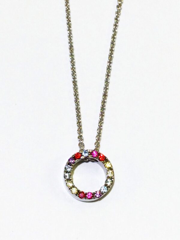 Böhnlein Kollektion Regenbogenfarben Kette - Collier 90.10127.a.600.99.045