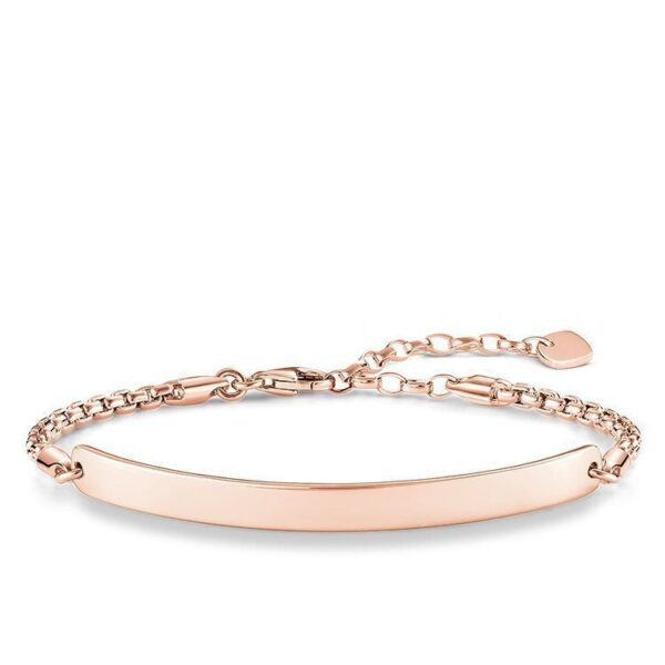 Thomas Sabo Armband, gravierbar - Ringweite 18 Armband LBA0047-415-12-L18v