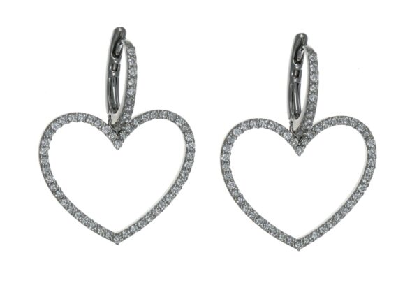 Böhnlein Kollektion Crivelli Herzen Ohrschmuck (Ohrring Ohrstecker) 234.4721.bis