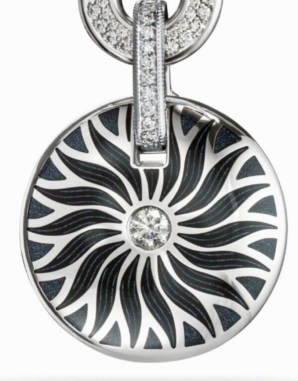Collection Wahre Werte Wellendorff Bewahre mein Glück Onyx-Saphir Amulett 9095967 Anhänger 9095967WG