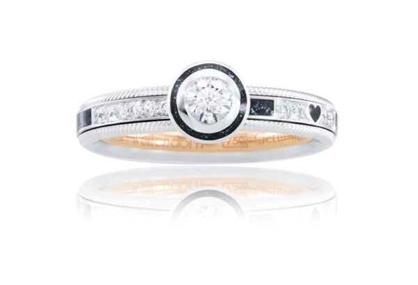 Collection Wahre Werte Wellendorff Danke für... Onyx  Ring 607410.55007WG