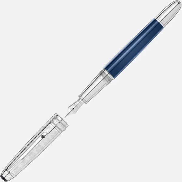 Montblanc Meisterstück"  Around the World in 80 Days Doué Classique  " Füller Füllfederhalter 126348