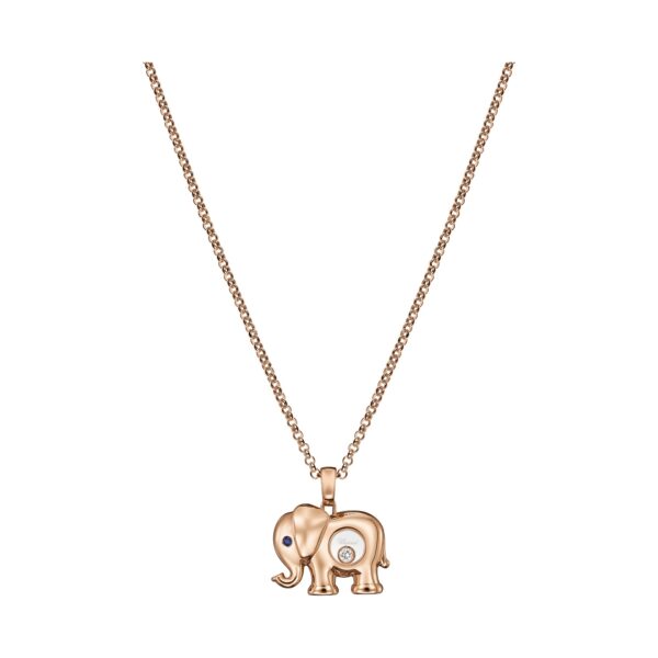Chopard Happy Diamonds Elefant Kette - Collier 79A189.5001