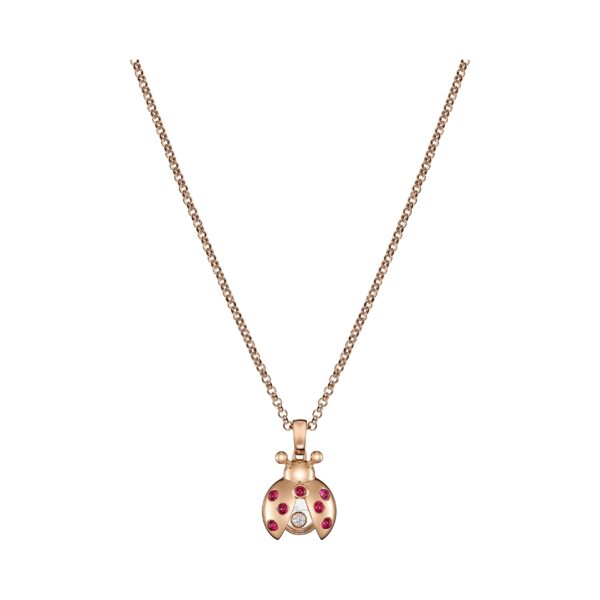 Chopard Happy Diamonds Marienkäfer Kette - Collier 79A186.5001