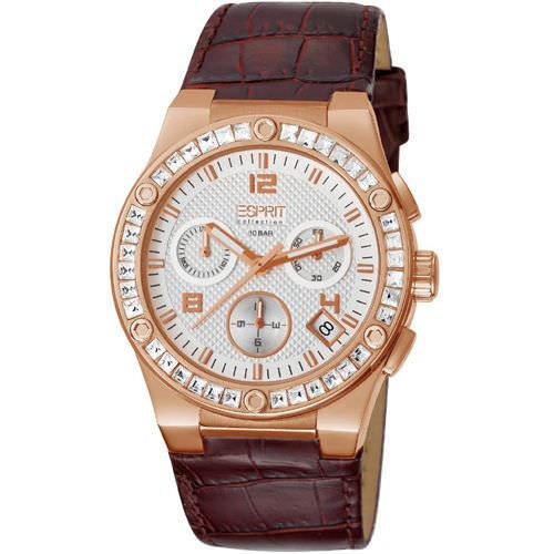 SALE 25%: Esprit Pherousa rose brown 10 bar wasserdicht ionenplattiert  PHEROUSA ROSE BROWN