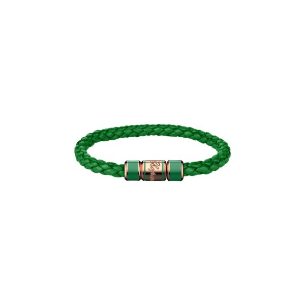 Signature emerald green Armband 95016.0289
