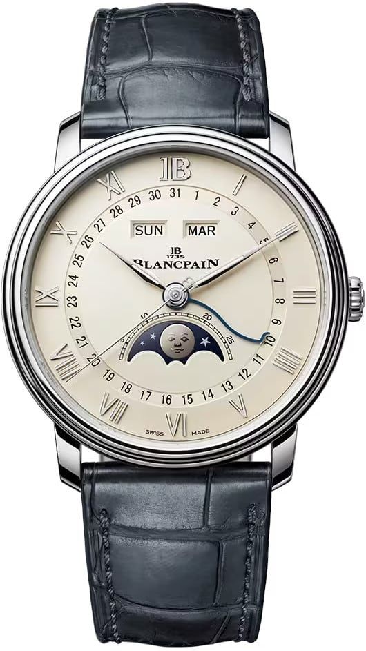 Blancpain Villeret Quantième Complet  6654N.1142.55B