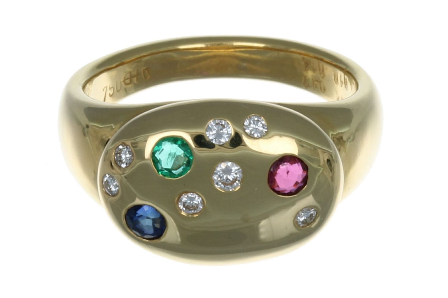 Böhnlein Kollektion 7 BRILLANTEN 0.14CT TWVSI Ring 00193770