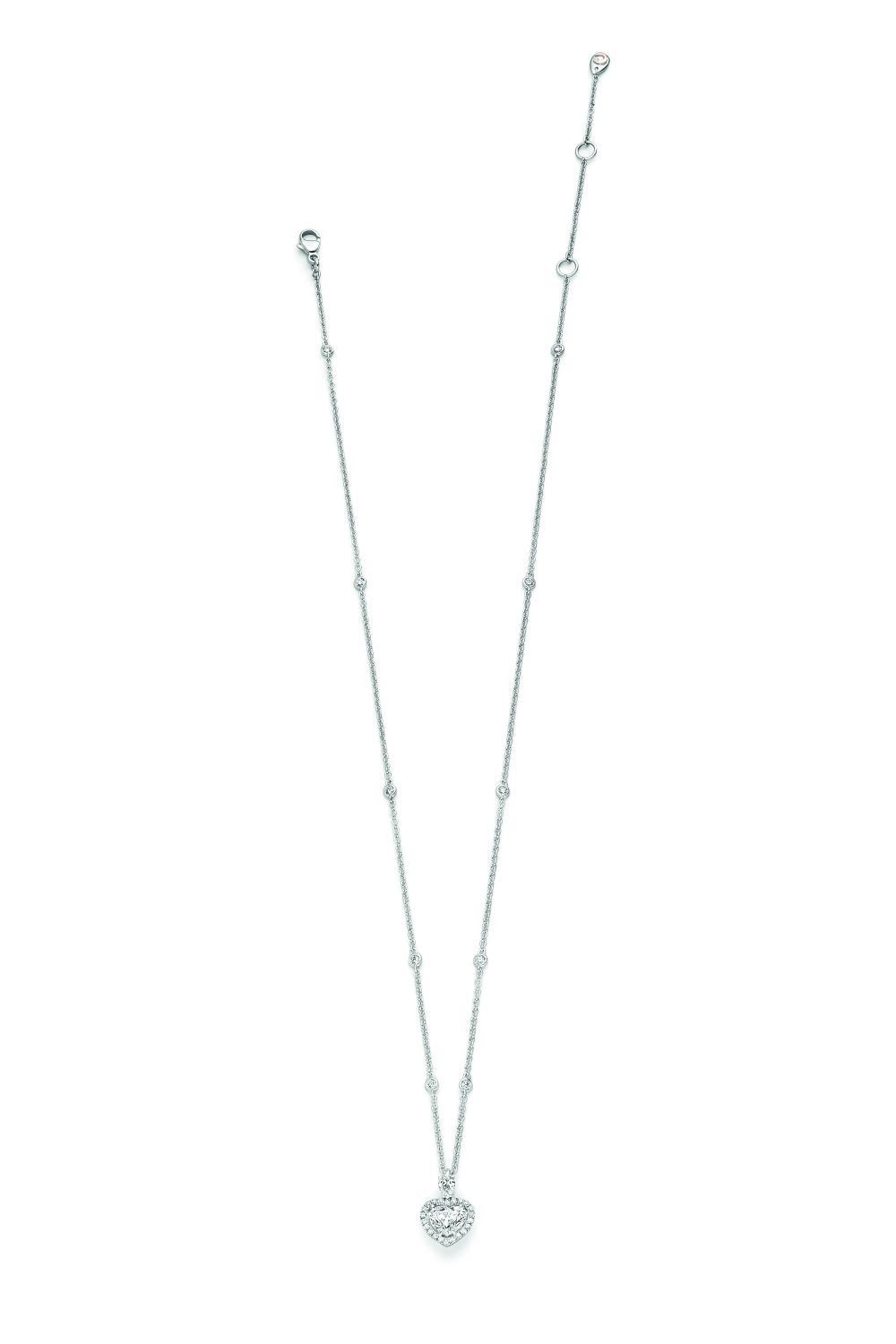 Böhnlein Kollektion Crivelli Zertifikat Herz: 1205610288 Gemological Institute of America Kette - Collier 372.2542