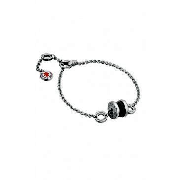 Bulgari Armband Silber 925/- B. Zero 1 Keramik schwarz  Armband BR857428