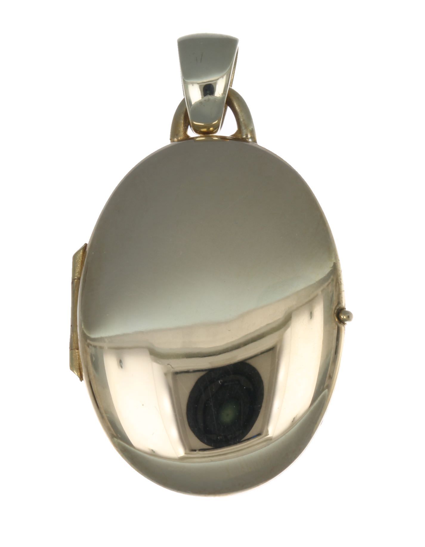 classic poliert oval Medaillon 09.1157.03.01