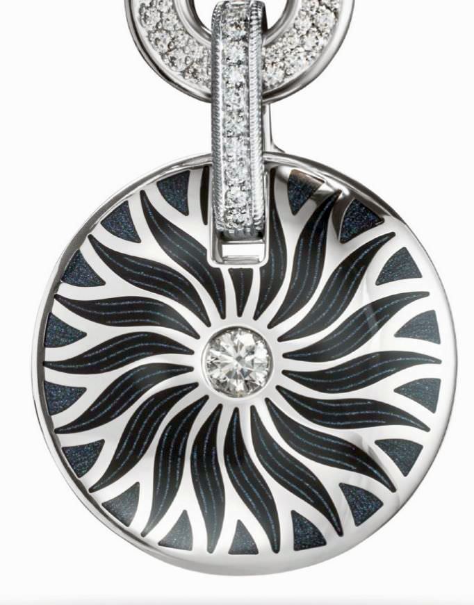 Collection Wahre Werte Wellendorff Bewahre mein Glück Onyx-Saphir Amulett 9095967 Anhänger 9095967WG