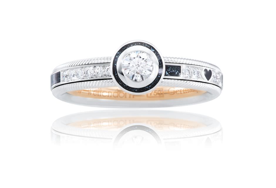 Collection Wahre Werte Wellendorff Danke für... Onyx  Ring 607410.55007WG