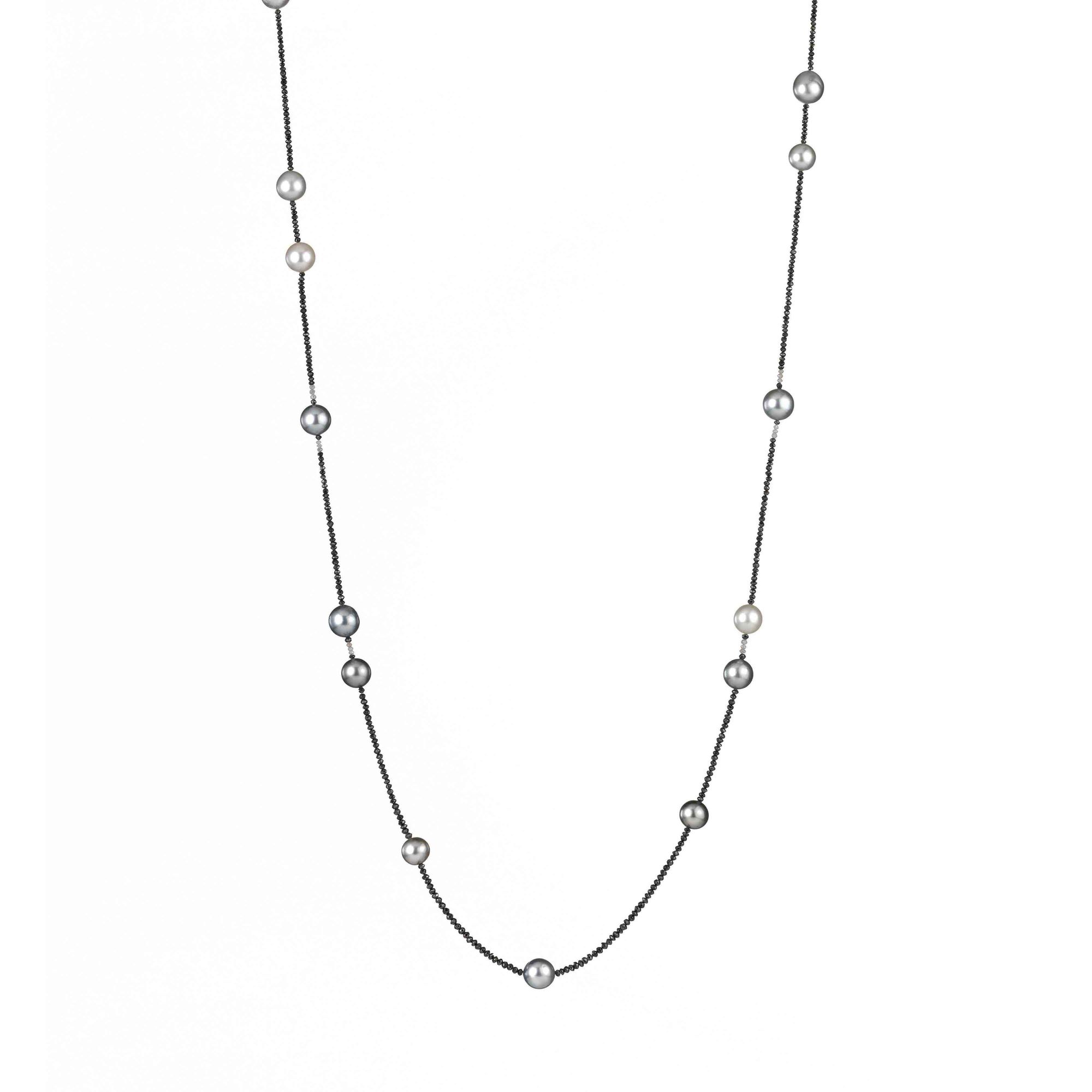 Diamanten Bead grau ca. 1