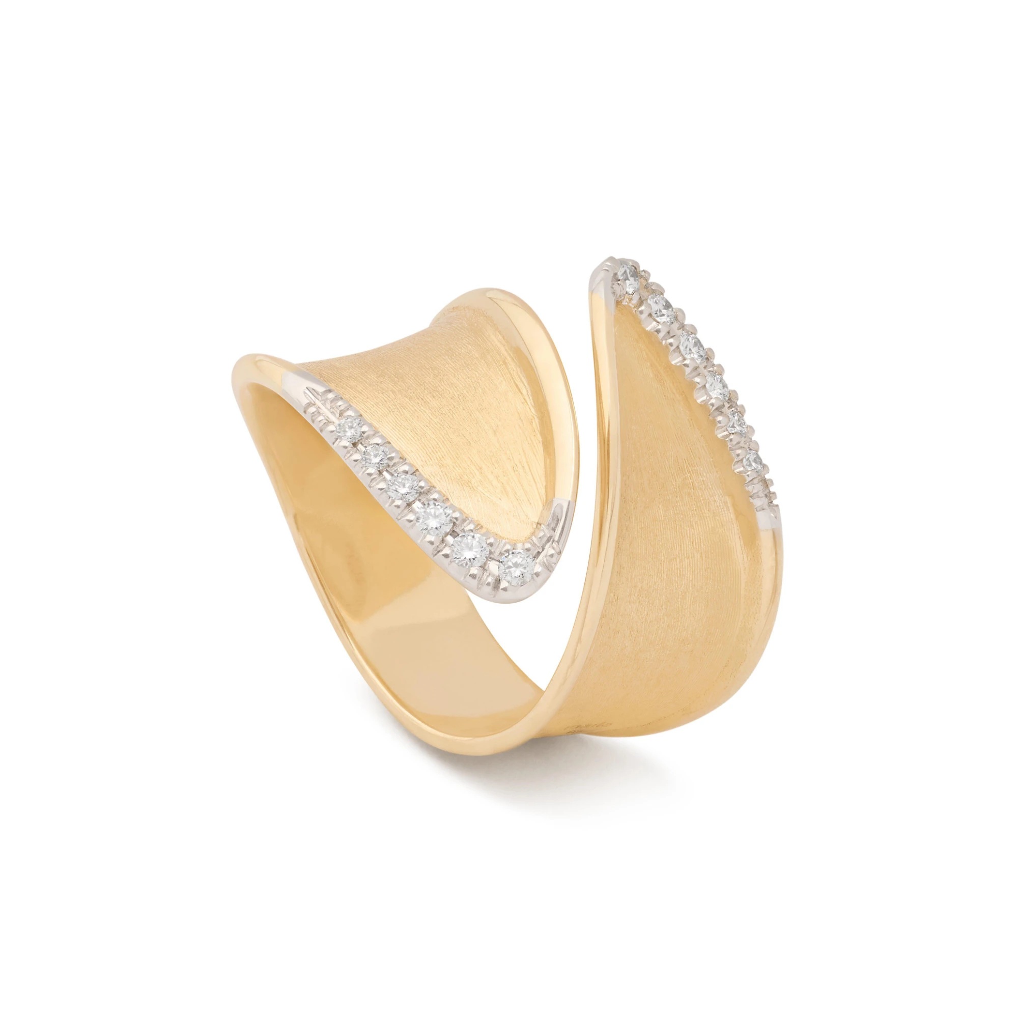 Marco Bicego Lunaria Twist Ring AB661.B.YW.Q6
