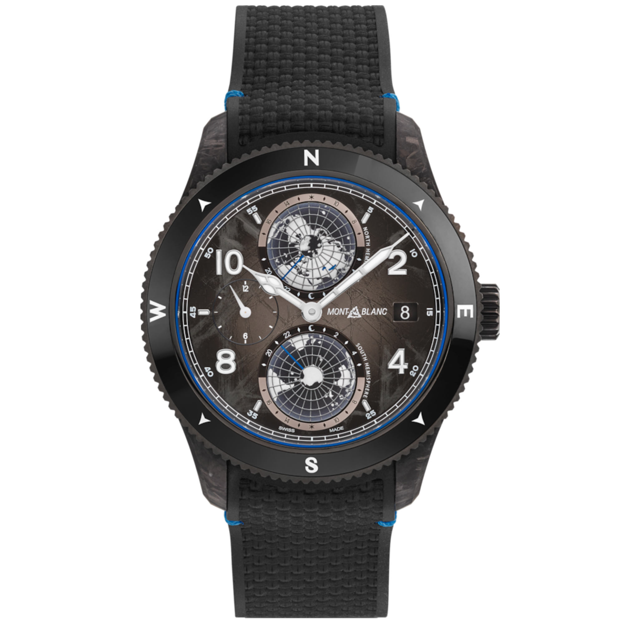 Montblanc 1858 Geosphere CARBO2 0 Oxygen Limited Edition - 1969 Exemplare  132300