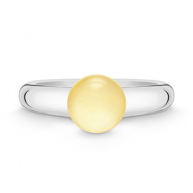 Quinn Citrin Cabochon Ring 021202611