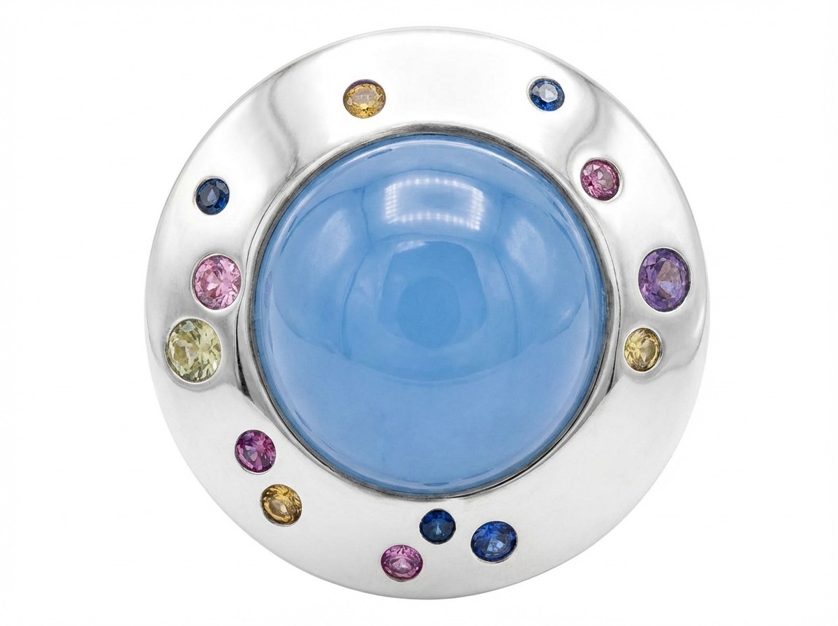 Quinn Jade blau Ringweite 58 Ring 021132760