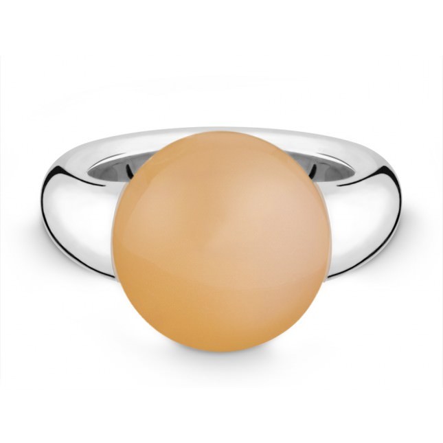 Quinn Mondstein Cabochon orange Ring 021205749