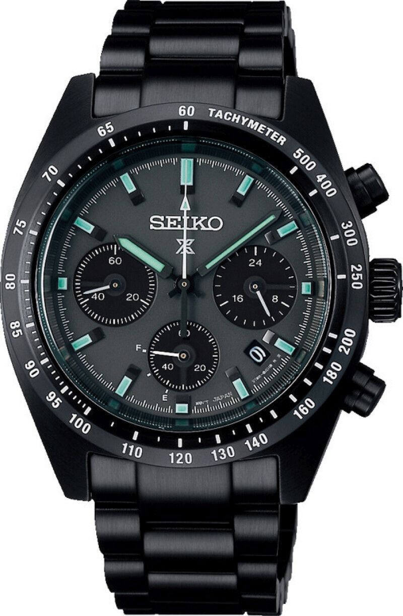 SALE 19%: Seiko Prospex Speedtimer Black Series Solar Chronograph  SSC917P1