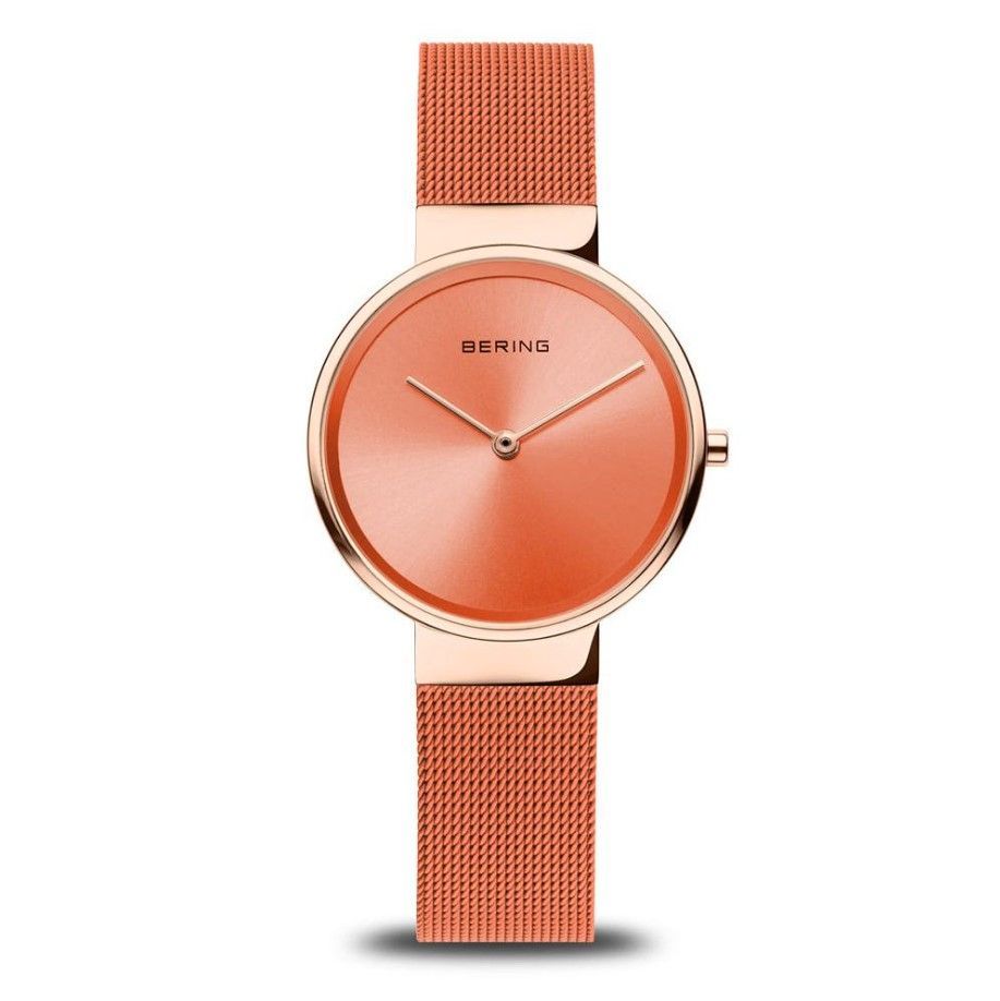 SALE 25%: Bering orangefarben Safirglas  14531-565