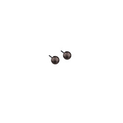 SALE 25%: Ernstes Design  altbronze Kugeln 6 mm Ohrschmuck (Ohrring Ohrstecker) e296
