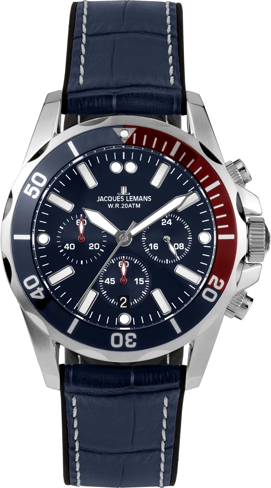SALE 25%: Jacques Lemans Armbanduhr Edelstahl   1-2091B
