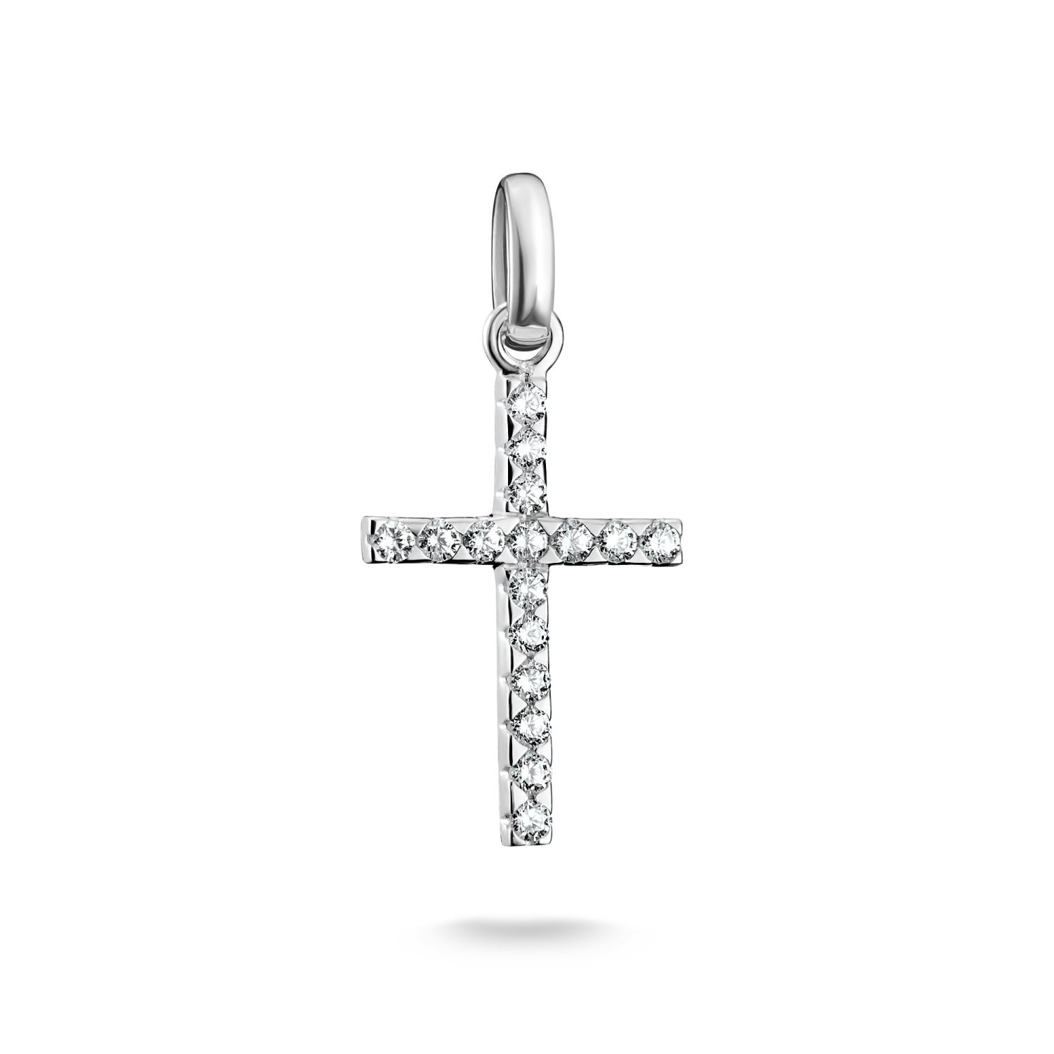 SALE 25%: Kreuz Zirkonia  Anhänger CC1203-051-14