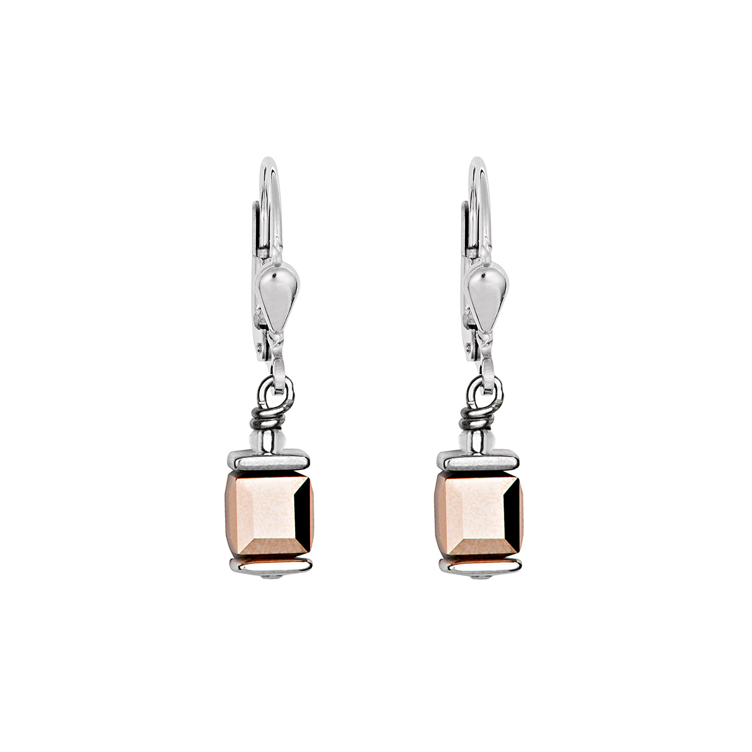 SALE 25%: Kristall rosé Ohrschmuck (Ohrring Ohrstecker) 0094.20.1620