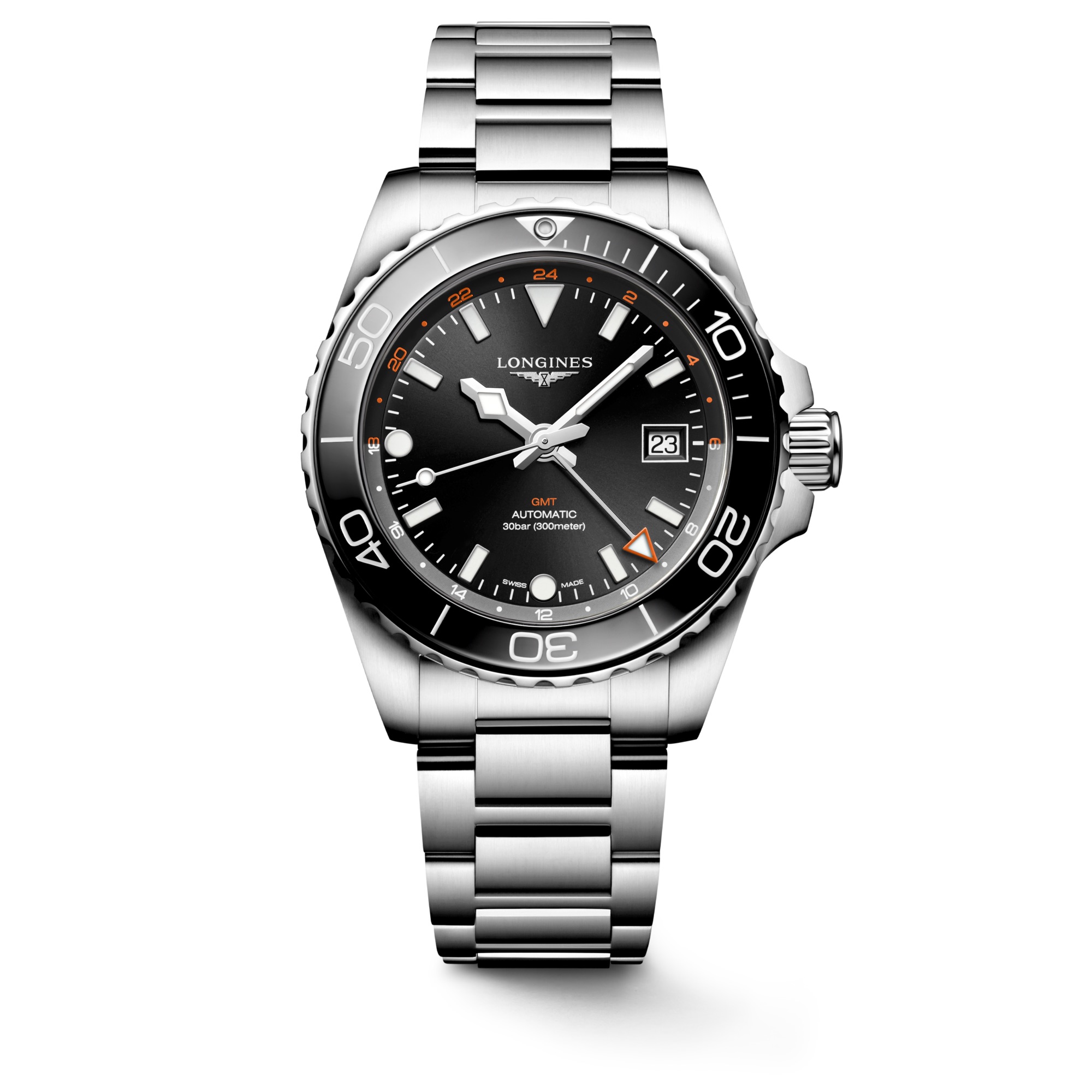 SALE 25%: Longines Hydroconquest GMT  L37904566