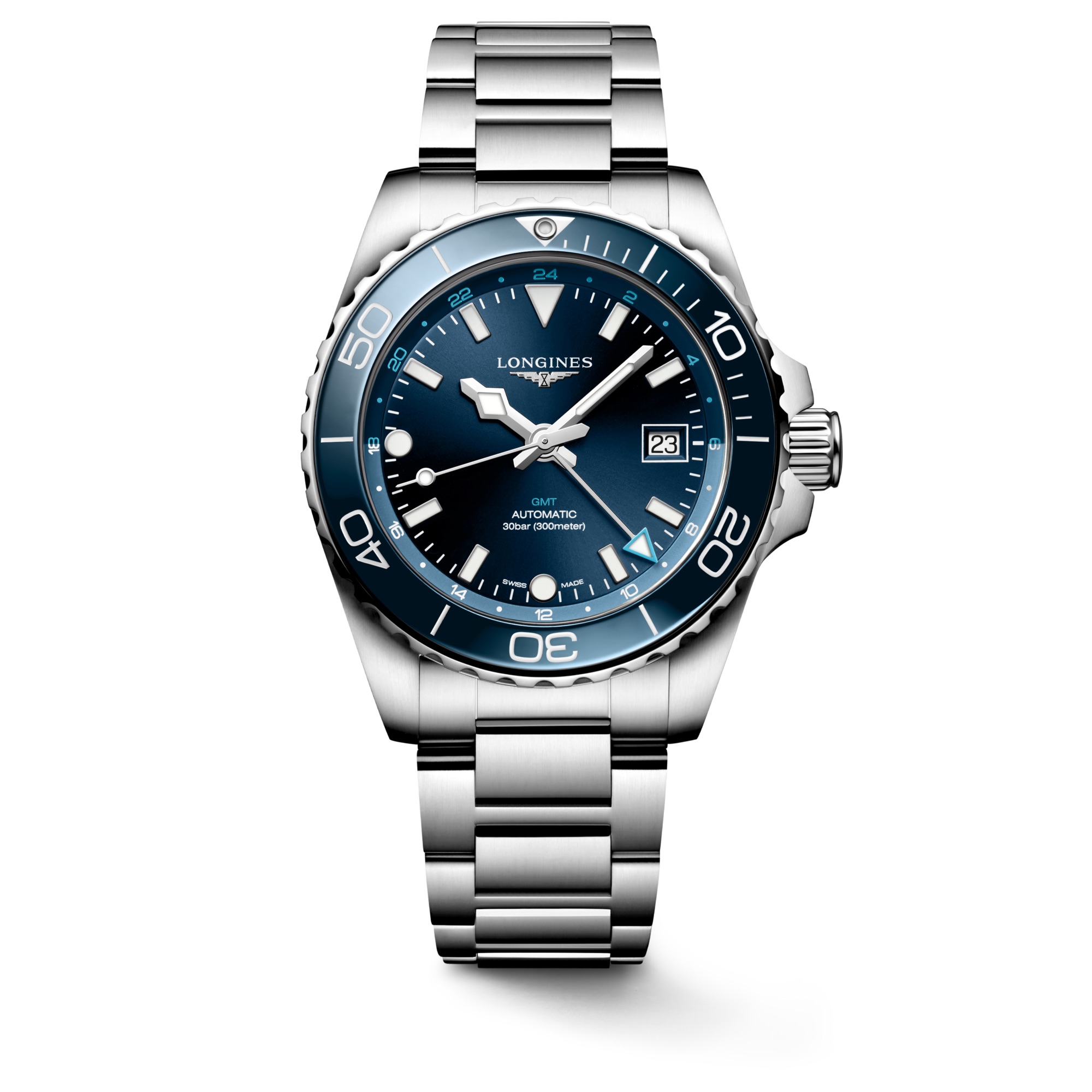SALE 25%: Longines Hydroconquest GMT  L37904966
