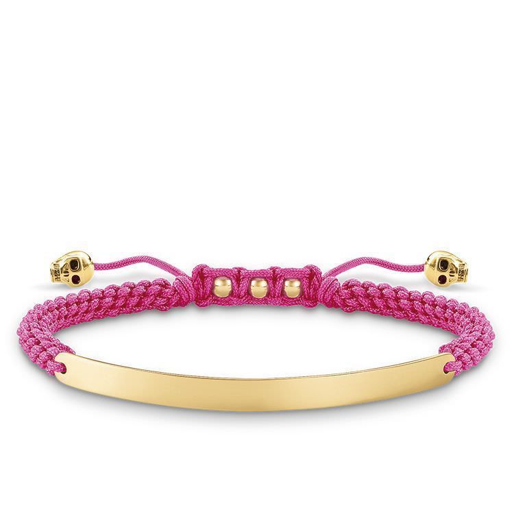 SALE 25%: Thomas Sabo Armband Totenkopf Gold