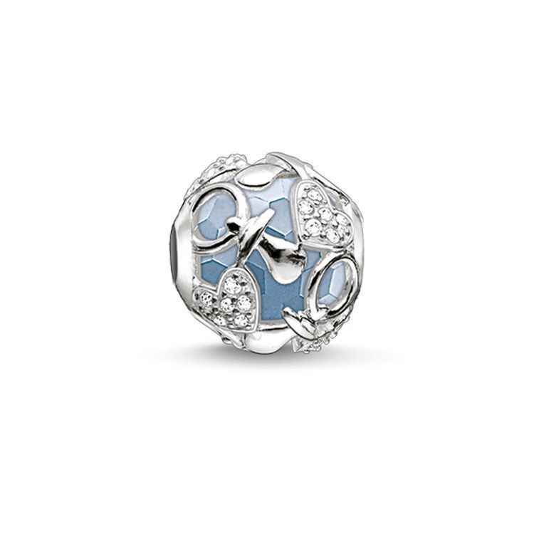 SALE 25%: Thomas Sabo Bead Happy Baby Boy Armbandteil Charm K0158-843-31