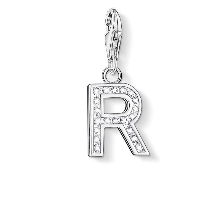 SALE 25%: Thomas Sabo Buchstabe R " Anhänger 0240-051-14